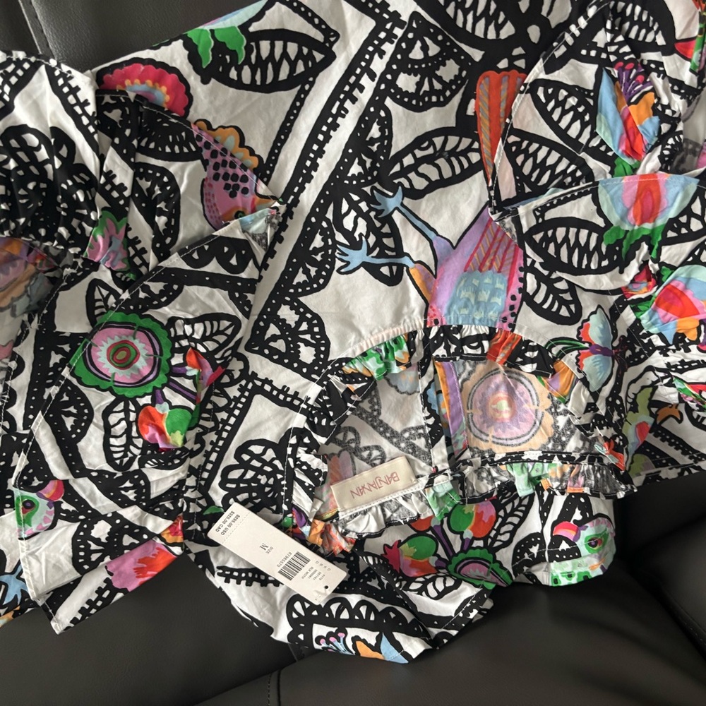 Anthropologie Multicolor Patterned Blouse